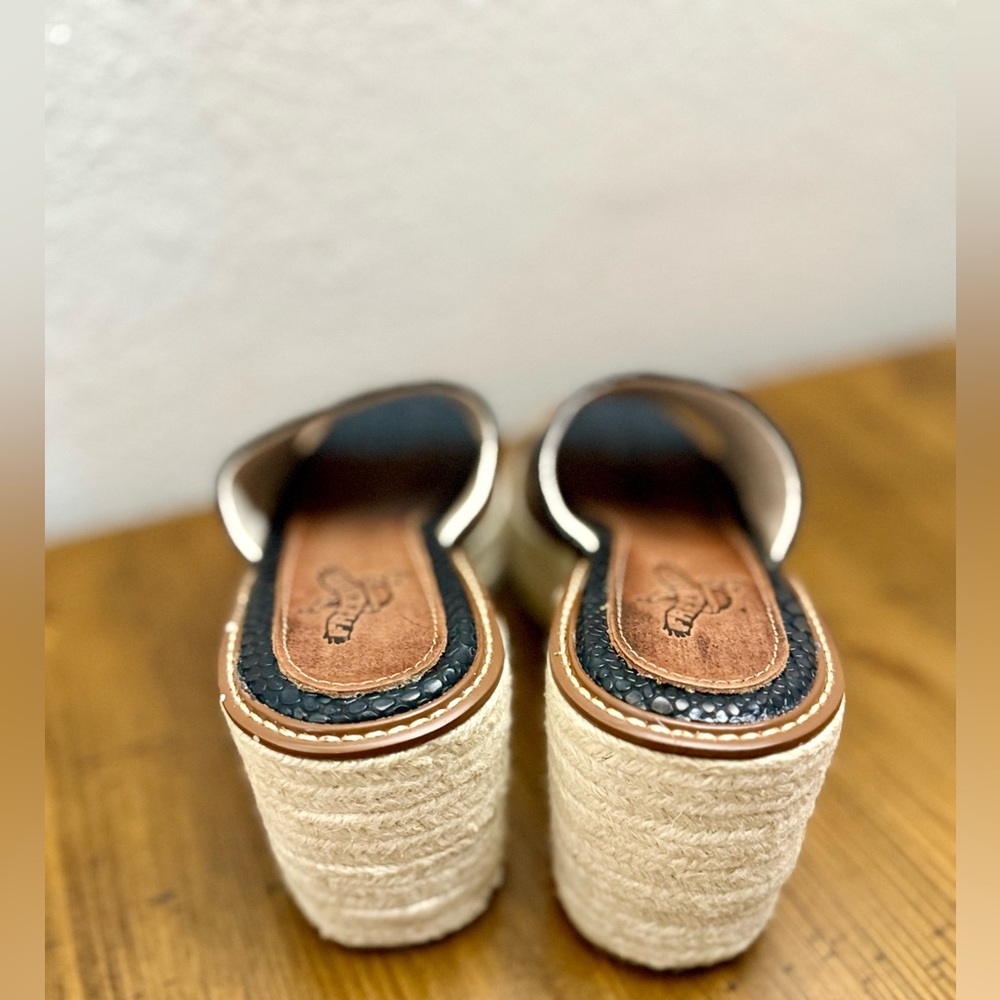 Freebird Black Platform Sandals - image 3